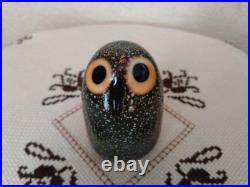 Iittala Birds by Toikka Barn Owl Interior Ornament Height 2.6 in × Width 1.8 in