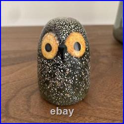 Iittala Birds by Toikka Barn Owl Interior Ornament Height 2.6 in × Width 1.8 in Iittala Birds by Toikka Barn Owl Interior Ornament Height 2.6 in × Width 1.8 in
