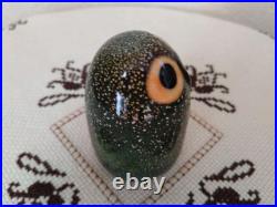 Iittala Birds by Toikka Barn Owl Interior Ornament Height 2.6 in × Width 1.8 in
