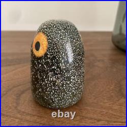 Iittala Birds by Toikka Barn Owl Interior Ornament Height 2.6 in × Width 1.8 in Iittala Birds by Toikka Barn Owl Interior Ornament Height 2.6 in × Width 1.8 in
