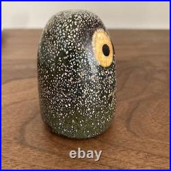 Iittala Birds by Toikka Barn Owl Interior Ornament Height 2.6 in × Width 1.8 in Iittala Birds by Toikka Barn Owl Interior Ornament Height 2.6 in × Width 1.8 in