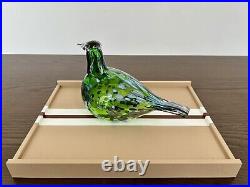 Iittala Birds by Toikka Green Dove 2020 BNIB