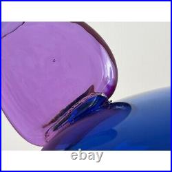 Iittala Birds by Toikka Kiikkuri Ultramarine Blue Limited Edition Figurine Used