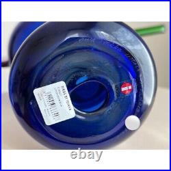 Iittala Birds by Toikka Kiikkuri Ultramarine Blue Limited Edition Figurine Used