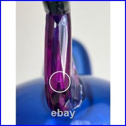 Iittala Birds by Toikka Kiikkuri Ultramarine Blue Limited Edition Figurine Used