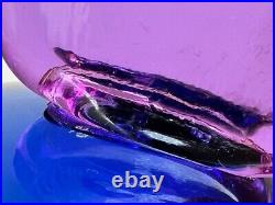 Iittala Birds by Toikka Kiikkuri Ultramarine Blue Oiva Design Limited Ed. USED