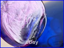 Iittala Birds by Toikka Kiikkuri Ultramarine Blue Oiva Design Limited Ed. USED
