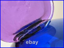 Iittala Birds by Toikka Kiikkuri Ultramarine Blue Oiva Design Limited Ed. USED