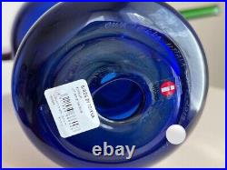 Iittala Birds by Toikka Kiikkuri Ultramarine Blue Oiva Design Limited Ed. USED