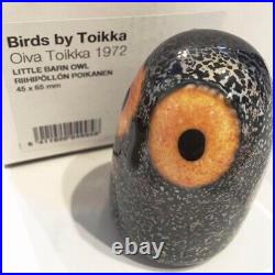 Iittala Birds by Toikka Little Barn Owl Figurine Oiva Toikka Made in Finland