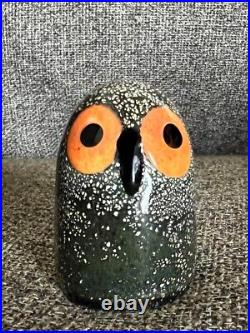 Iittala Birds by Toikka Little Barn Owl Ornament Interior With box