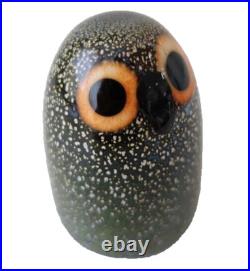 Iittala Birds by Toikka Little Barn Owl by Oiva Toikka 45x65 mm from Japan NEW