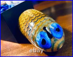 Iittala Birds by Toikka Little Barn Owl by Oiva Toikka Leadless Glass Japan Mint