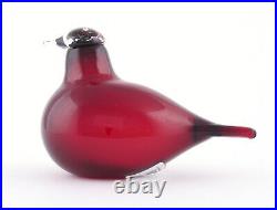 Iittala Birds by Toikka, Little Tern Cranberry