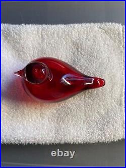 Iittala Birds by Toikka, Little Tern Cranberry