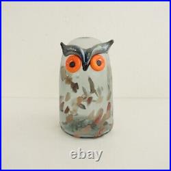 Iittala Birds by Toikka Long eared owl ceramic Glass interior ornament