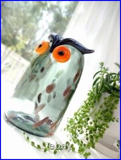 Iittala Birds by Toikka Owl Glass ornament