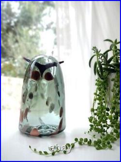 Iittala Birds by Toikka Owl Glass ornament