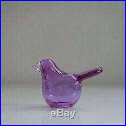 Iittala Birds by Toikka Sieppo Amethyst×Clear Special order Sold out with Box