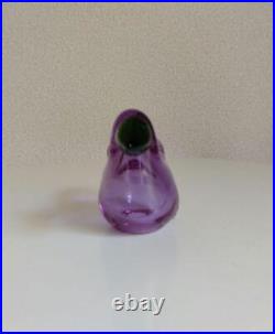 Iittala Birds by Toikka Sieppo Amethyst x green 1000 Limited Toikka 2015 OOP