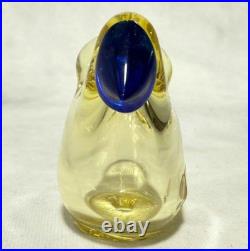 Iittala Birds by Toikka Sieppo Lemon Blue Oiva Toikka JAPAN USED