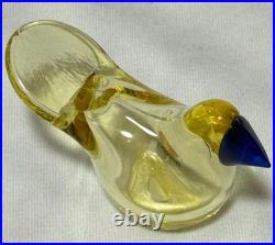 Iittala Birds by Toikka Sieppo Lemon Blue Oiva Toikka JAPAN USED