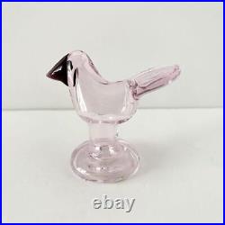 Iittala Birds by Toikka Sieppo LiLac Pink Dark