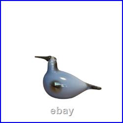 Iittala Birds by Toikka Sky Curlew Glass Art with Original Box Excellent