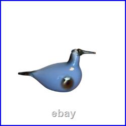 Iittala Birds by Toikka Sky Curlew Glass Art with Original Box Excellent