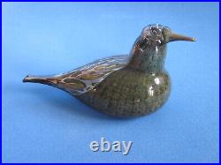 Iittala Birds by Toikka Song Thrush 1997 signed by artist