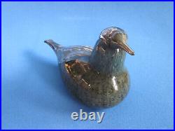 Iittala Birds by Toikka Song Thrush 1997 signed by artist