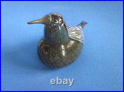 Iittala Birds by Toikka Song Thrush 1997 signed by artist