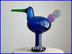 Iittala Birds by Toikka Ultramarine Blue 2019, Limited Edition 500 Kiikkuri