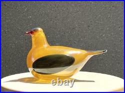 Iittala Birds by Toikka oiva toikka Golden Dove 2001 Boxed Annual Bird