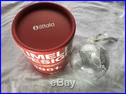Iittala Christmas Collectible Toikka Birds Mouth Glass Ball 2016 original NEW