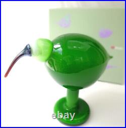 Iittala Figurine Birds Toikka Ibis Green Boxed