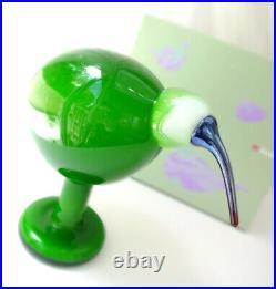 Iittala Figurine Birds Toikka Ibis Green Boxed