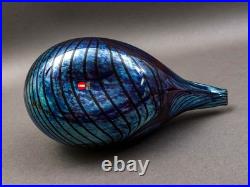 Iittala Finland Oiva Toikka Nuutajarvi Iridescent Glass Fasaani Pheasant Bird 9