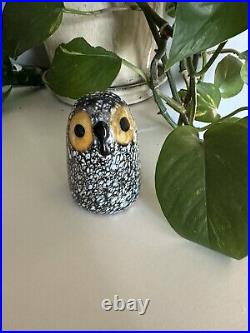 Iittala Glass Barn Owl