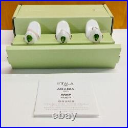 Iittala Glass Bird Ornament White 3 Set Oiva Toikka JAPAN NEW