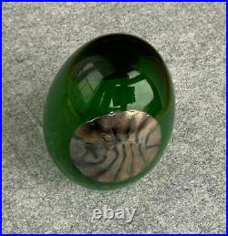 Iittala Glass Collectible 2015 Annual Egg. 22nd egg from 750 series by Toikka