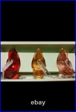 Iittala Glass Ornament Bird Sieppo OIVA TOIKKA Mini Glass Bird premium price Iittala Glass Ornament Bird Sieppo OIVA TOIKKA Mini Glass Bird premium price