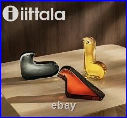 Iittala Ittara Minaperhonen Glass Bird Types Set