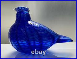 Iittala Itthala Bird Blue System Oiva ikka icka Nutayarvi Glass