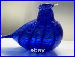 Iittala Itthala Bird Blue System Oiva ikka icka Nutayarvi Glass