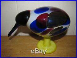 Iittala Limited Edition Art Glass Kiwi By Toikka Finland Signed Limited Edition