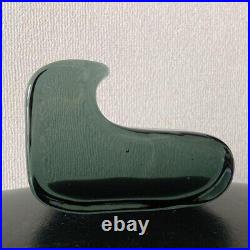 Iittala Mina Perhonen Glass Bird Figurine 2020 Gray Lemon Seville Orange Set