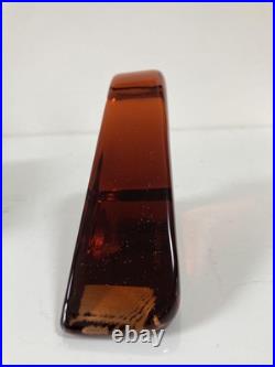Iittala Minapelhonen Glass Bird Seville Orange Ornament Interior