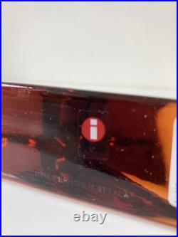 Iittala Minapelhonen Glass Bird Seville Orange Ornament Interior