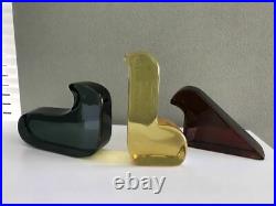 Iittala Minaperhonen Glass Bird 3 Types Set